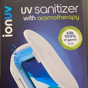IonUV sanitizer with aromatherapy